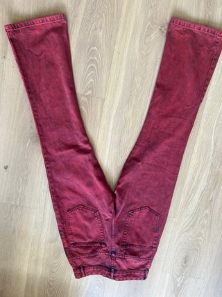 Bimba y Lola Jeans Lavado Ácido Rectos Talle 38