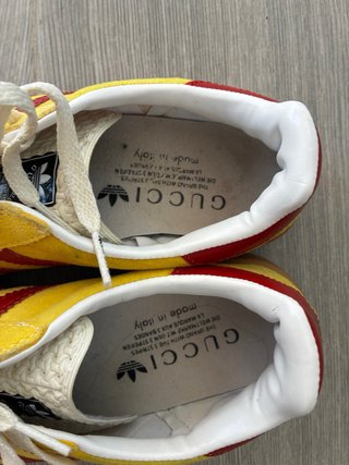Adidas Gazelle x Gucci Amarillo/Rojo