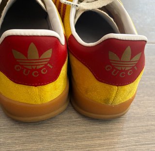 Adidas Gazelle x Gucci Amarillo/Rojo