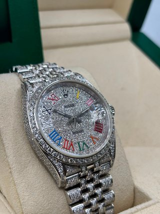 Rolex Datejust Full Diamonds  Ref: 126200 (2024)