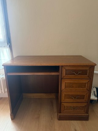 Dormitorio completo de madera - gran capacidad