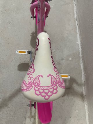 Bicicleta infantil Flowers 12 pulgadas + ruedines