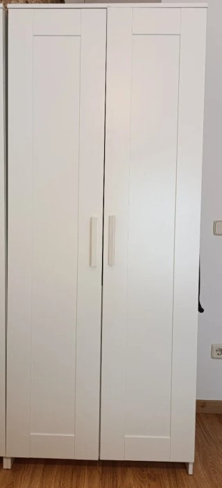 ARMARIO BRIMNES 2 puertas Blanco 78x50x190 cm