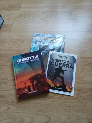 Juego Rol Robotta + Vientos de Guerra + pantalla