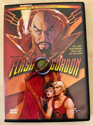 DVD Flash Gordon Pelicula Sam J Jones Queen