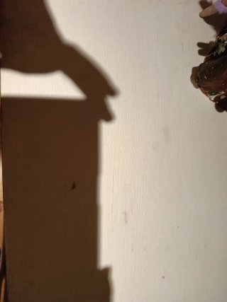 Zapatero blanco madera puerta corredera