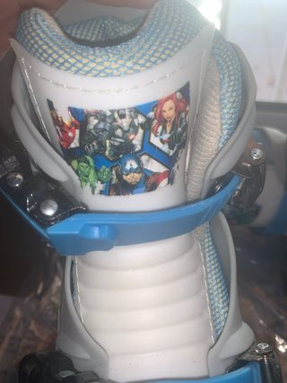 Patines Marvel Ajustables Talla 30-33