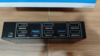 Ezcoo KVM Switch 4K@120Hz Dual Monitor