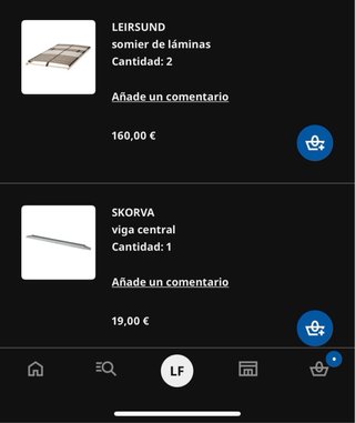 Cama Ikea BRIMNES 160x200cm