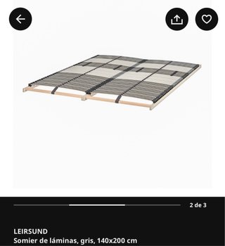 Cama Ikea BRIMNES 160x200cm