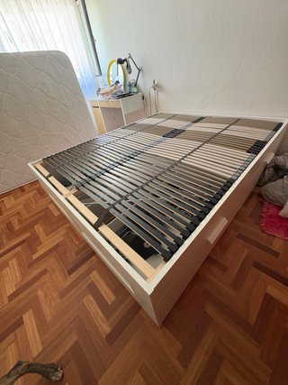 Cama Ikea BRIMNES 160x200cm