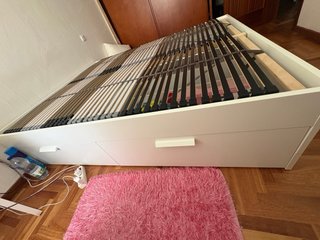 Cama Ikea BRIMNES 160x200cm
