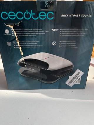Sandwichera Cecotec Rock'nToast Square 750W