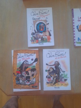 3 libros de Chien Pourri