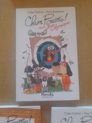 3 libros de Chien Pourri