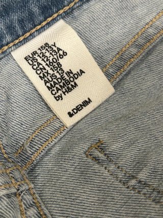 Shorts vaqueros H&M niña talla 158