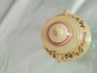 Azucarero vintage cerámica