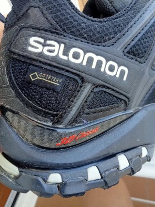 Zapatillas Salomon Trail Running Gore-Tex Negras