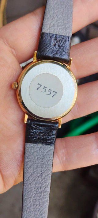 Reloj Forsam Vintage Mujer Negro/Dorado