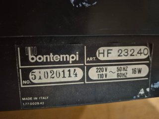 Teclado Bontempi Electrónico Antiguo