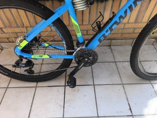 Bicicleta Rockrider 520 Btwin Azul