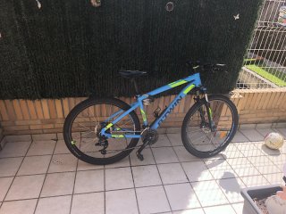 Bicicleta Rockrider 520 Btwin Azul