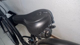Bicicleta de paseo BTWIN negra