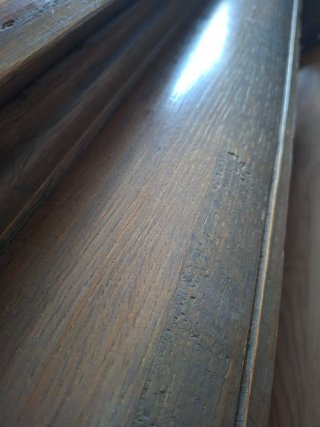 Mesa de centro estilo balinés madera y ratán
