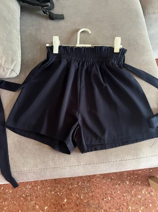 Pantalón corto mujer azul marino
