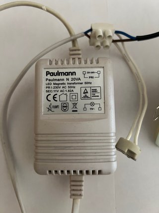 4 empotrables LED para baño PAULMANN completos