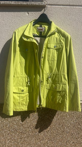 Chaqueta LLOYDS verde lima Talla S