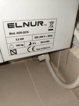 Lote 8 Acumuladores de Calor blancos