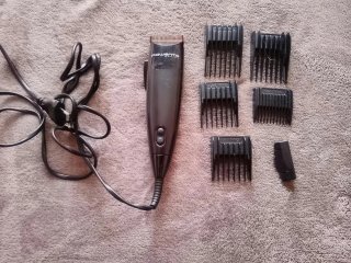 Cortapelos Rowenta Negro con Accesorios