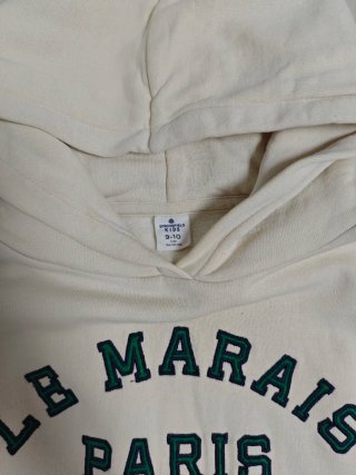 Vestido Sudadera Beige Le Marais