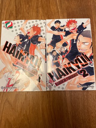 Pack Haikyû!! nº 01 + 02