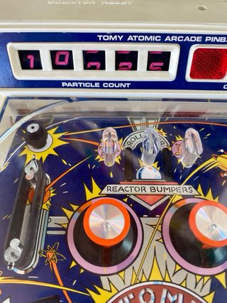 Pinball Tomy Atomic Arcade Vintage 80s