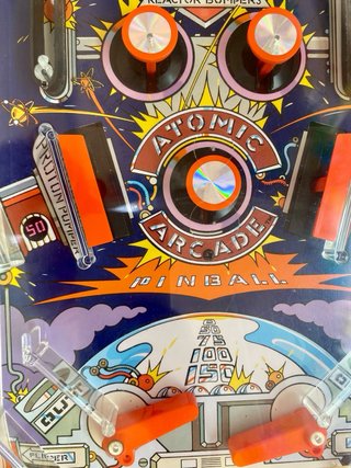 Pinball Tomy Atomic Arcade Vintage 80s