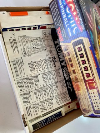 Pinball Tomy Atomic Arcade Vintage 80s
