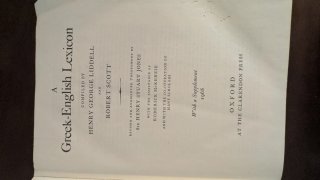 Diccionario Griego-Ingles Liddell & Scott