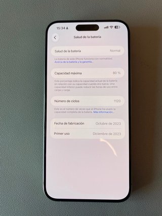 iPhone 15 Pro Max 256 GB Titanio Natural