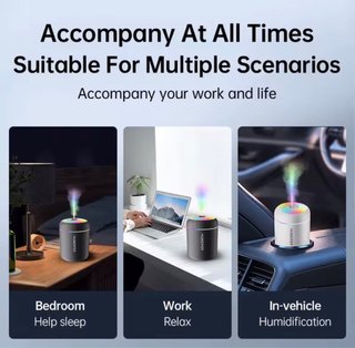 Mini humidificador 180ML