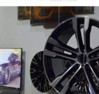 JUEGO DE 4 LLANTAS 20 NEW X6 M BLACK ... rmb742634