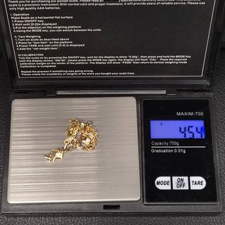 Pulsera oro de 18k Bismark con Piedras 4.52 g 19cm