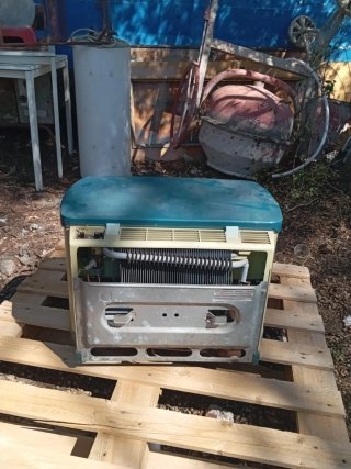 Nevera antigua gas butano Cool Camper