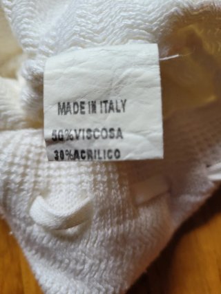 Falda mini elástica blanca