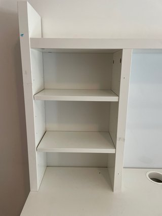 Módulo Estantería Escritorio IKEA Blanco