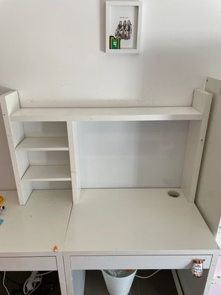 Módulo Estantería Escritorio IKEA Blanco