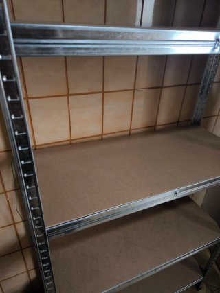 Estantería metálica galvanizada 5 baldas
