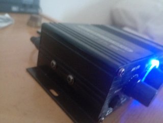 Amplificador Hi-Fi AK-170 Negro/Azul