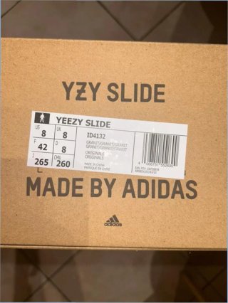 Adidas Yeezy Slide Granite Talla 42